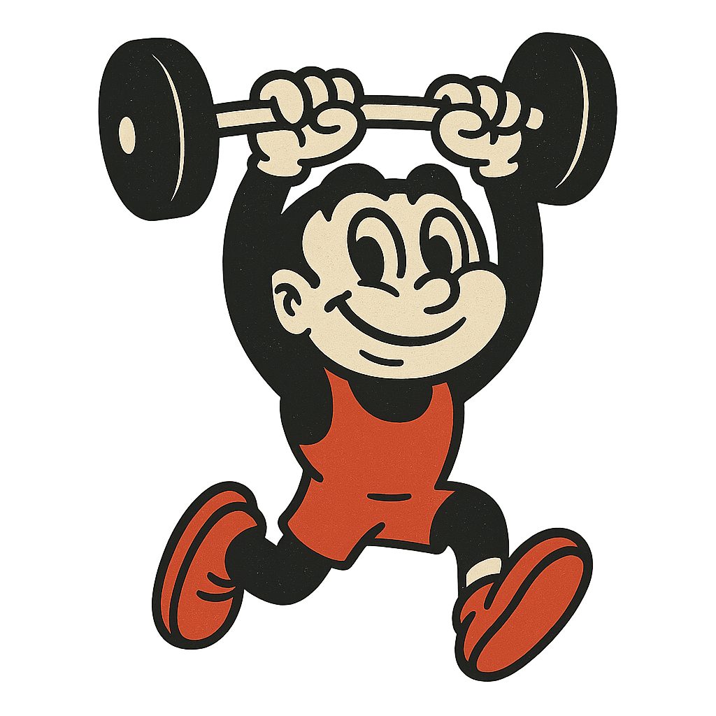 Styrketränare-maskot
